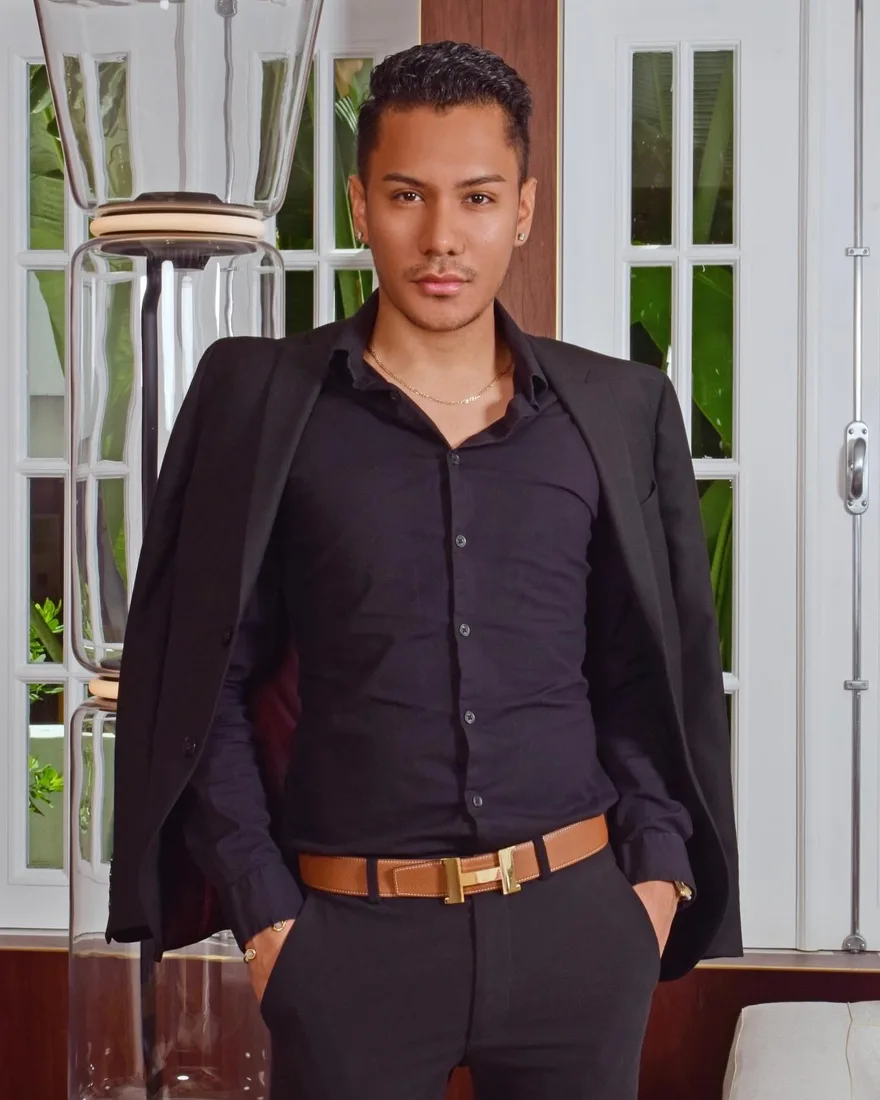 Alex Gomez — founder, stylist, and lived-in color specialist at AEG Hair Studio